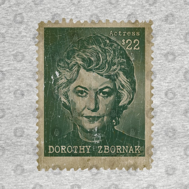 Dorothy Zbornak Engraved Style by Chillashop Artstudio